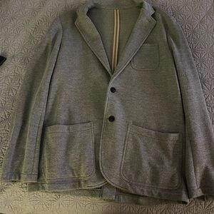 Fagerty Stylish Gray Blazer